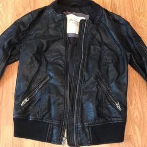 A&F leather jacket